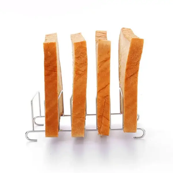 Airfryer-Zubehör: Toastständer aus Edelstahl für Brotscheiben – Bild 3