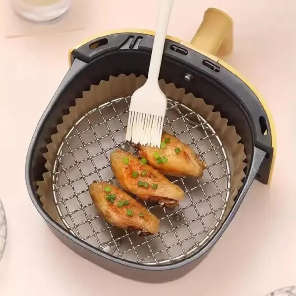 Airfryer Zubehör: Rundes Gitterrost mit Füßchen – Bild 3