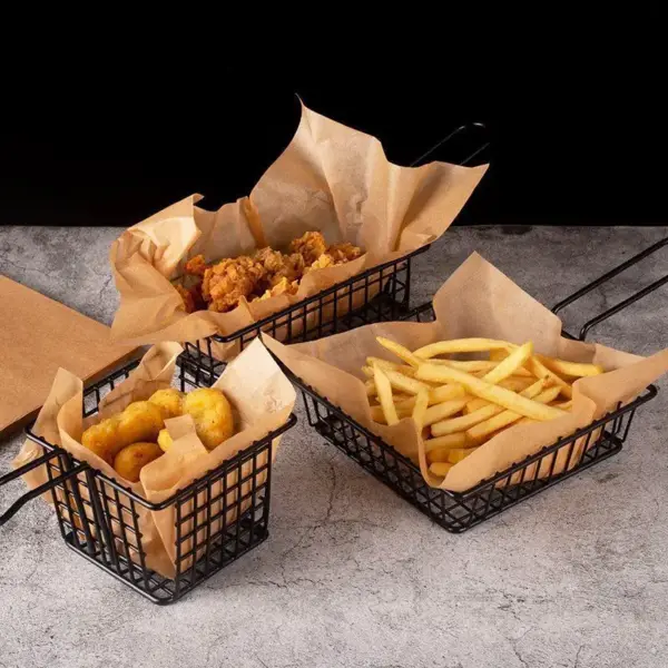 Airfryer Zubehör: Backpapier-Bögen für Korb und Blech – Bild 2