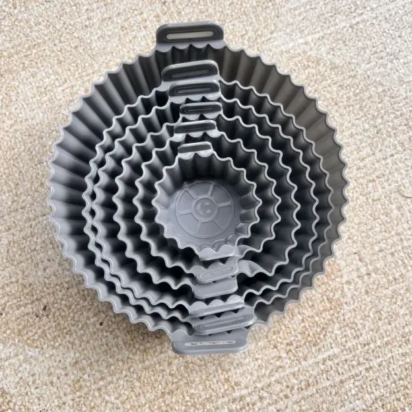 Airfryer Zubehör: Silikon-Einlagen im Set, verschiedene Größen