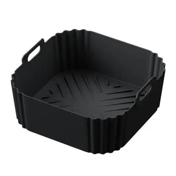 Airfryer Zubehör: quadratische Einlage mit Seitengriffen – Bild 2