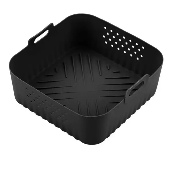 Airfryer Zubehör: quadratische Einlage mit Seitengriffen – Bild 3